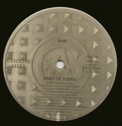Shai (3) : Baby I'm Yours (12")
