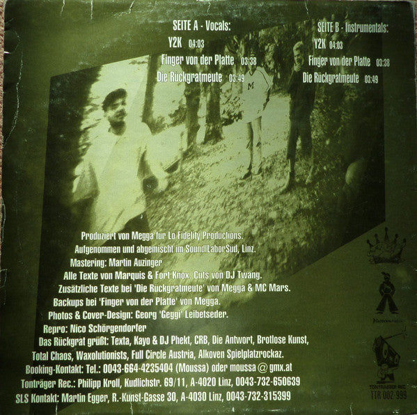 Rückgrat (2) : Die Rückgratmeute (12")