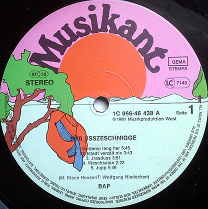 BAP : Für Usszeschnigge! (LP, Album, Gat)
