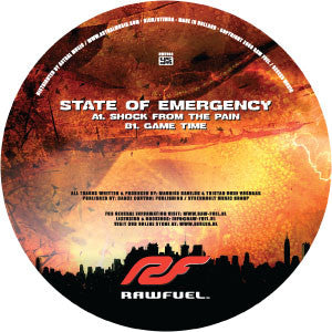 State Of Emergency (5) : Shock From The Pain (12")