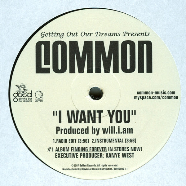 Common : I Want You (12")