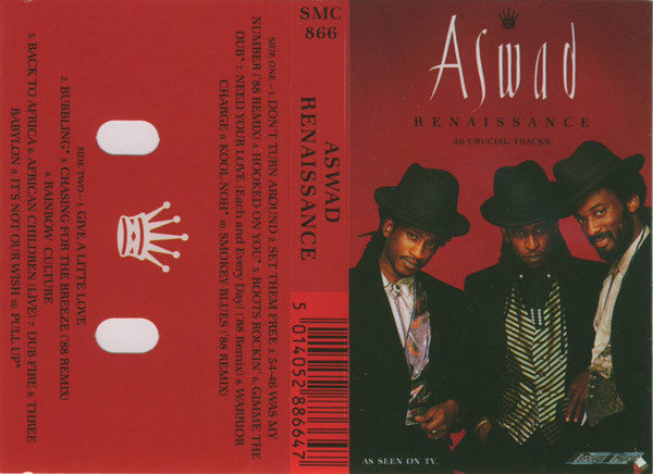 Aswad : Renaissance: 20 Crucial Tracks (Cass, Comp)