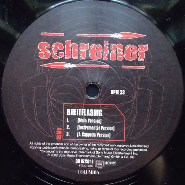 Schreiner : D2 / Breitflashig (12")