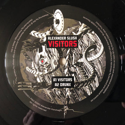 Alexander Slush : Visitors (12", EP, Ltd)
