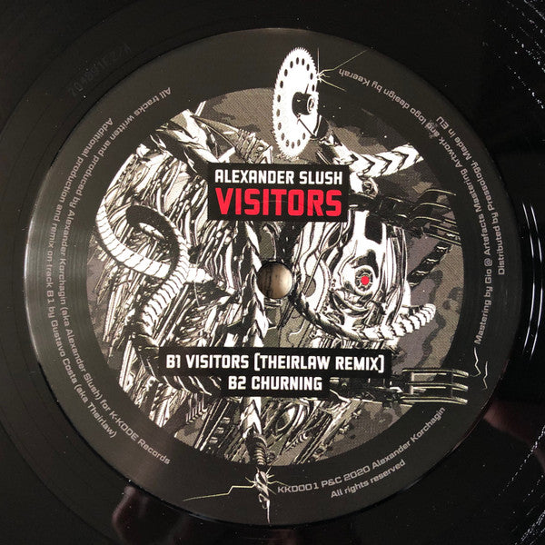Alexander Slush : Visitors (12", EP, Ltd)