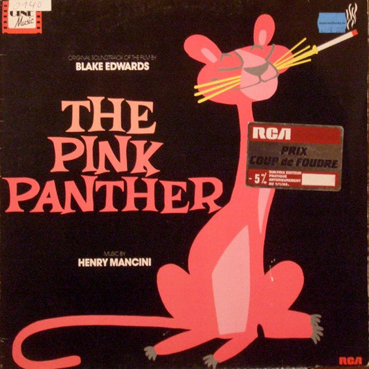 Henry Mancini : The Pink Panther (LP, Album, RE)