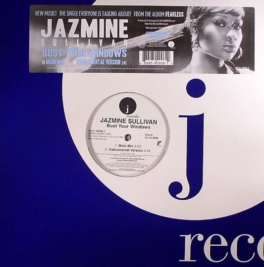 Jazmine Sullivan : Bust Your Windows (12", Single)