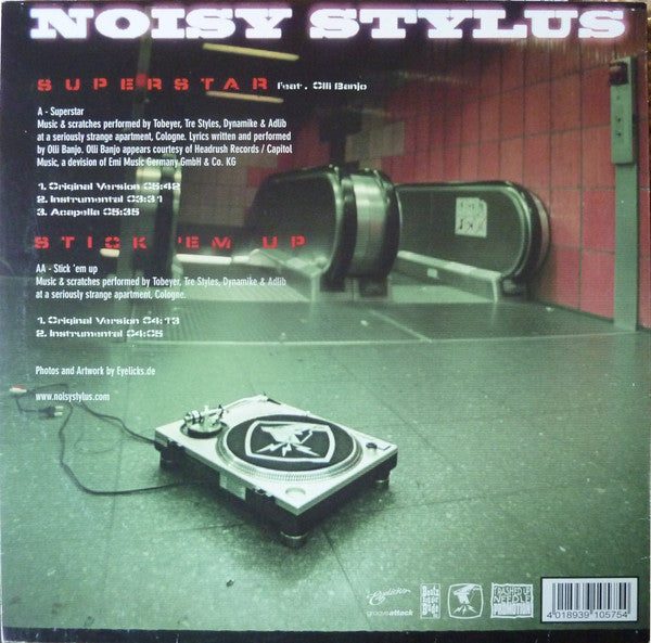 Noisy Stylus Featuring Olli Banjo : Superstar (12")