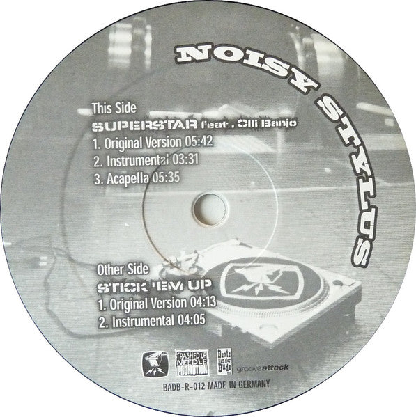 Noisy Stylus Featuring Olli Banjo : Superstar (12")