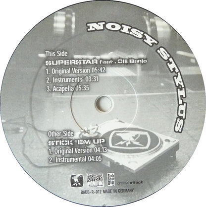 Noisy Stylus Featuring Olli Banjo : Superstar (12")