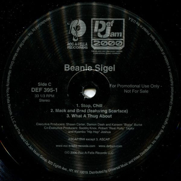 Beanie Sigel : The Truth (2xLP, Album, Promo, Cle)