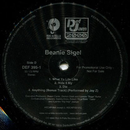Beanie Sigel : The Truth (2xLP, Album, Promo, Cle)
