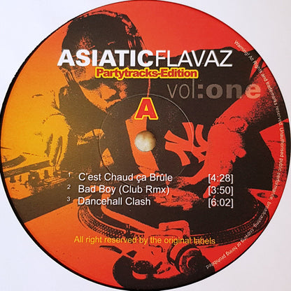 Various : Asiatic Flavaz Vol. One Partytracks Edition (12", Unofficial)