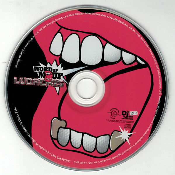 Ludacris : Word Of Mouf (CD, Album, PMD)
