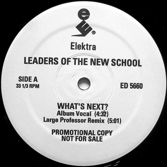 Leaders Of The New School : What's Next (12", Promo)