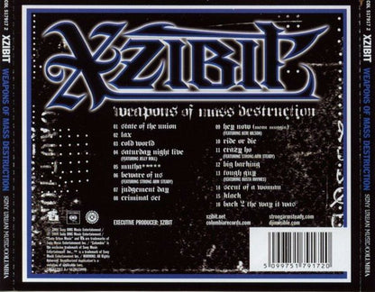 Xzibit : Weapons Of Mass Destruction (CD, Album)
