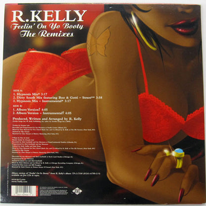 R. Kelly : Feelin' On Yo Booty - The Remixes (12")
