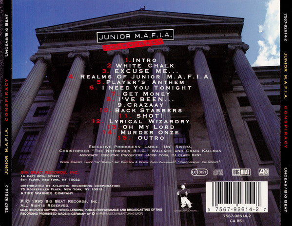Junior M.A.F.I.A. : Conspiracy (CD, Album)