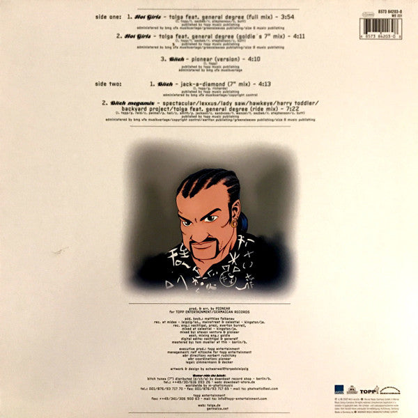 Tolga Feat. General Degree : Hot Girls (12")