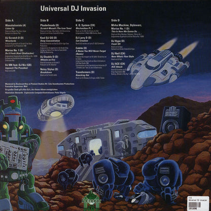Various : Universal DJ Invasion (2xLP, Comp)