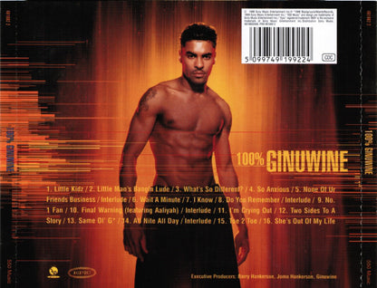Ginuwine : 100% Ginuwine (CD, Album)
