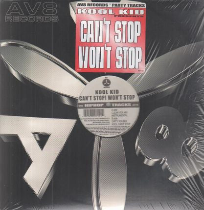 DJ Kool Kid : Can't Stop! Won't Stop (12")
