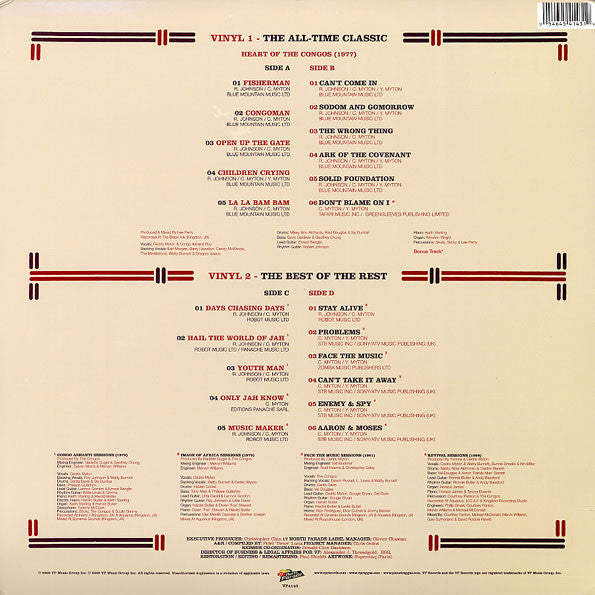 The Congos : Heart Of The Congos (2xLP, Comp, Dlx, RE, Man)
