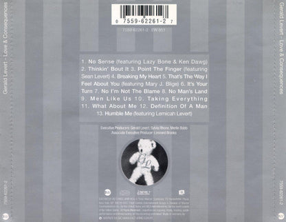 Gerald Levert : Love & Consequences (CD, Album)