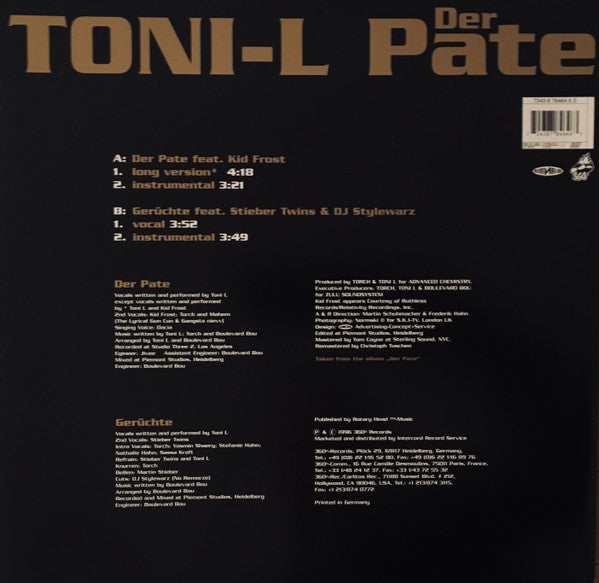 Toni L. : Der Pate (12")