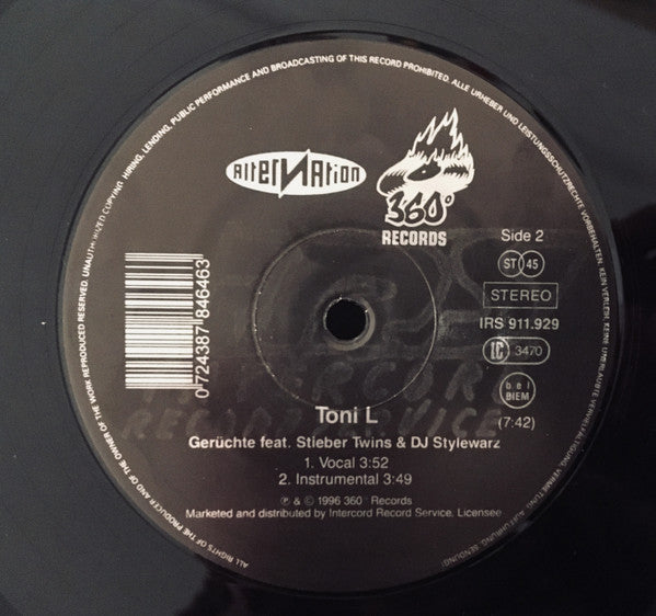 Toni L. : Der Pate (12")