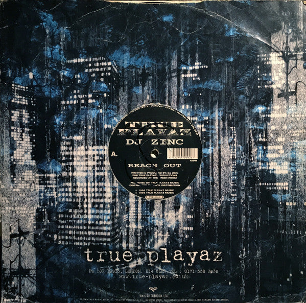 DJ Zinc : Reach Out / Pranksters (12")