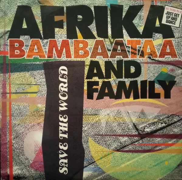 Afrika Bambaataa & Family : Save The World (12")
