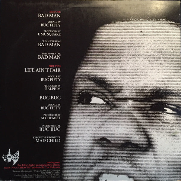 Buc Fifty : Bad Man (12")