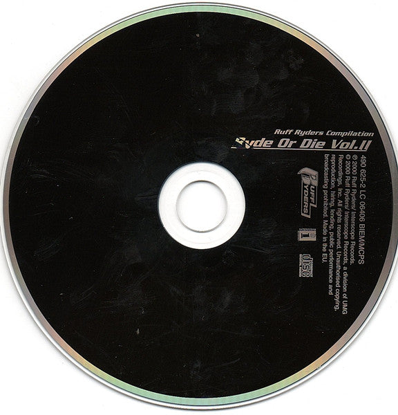 Ruff Ryders : Ryde Or Die Vol. II (CD, Comp)