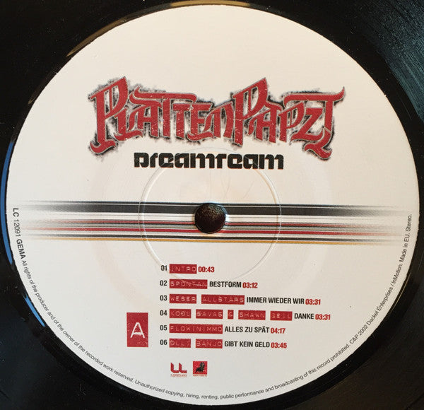 Plattenpapzt : Dreamteam (2xLP, Album)