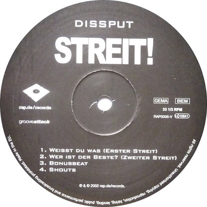 Dissput : Streit! (12")