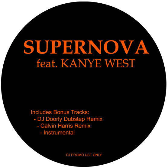 Mr Hudson Featuring Kanye West : Supernova (Remixes) (12")