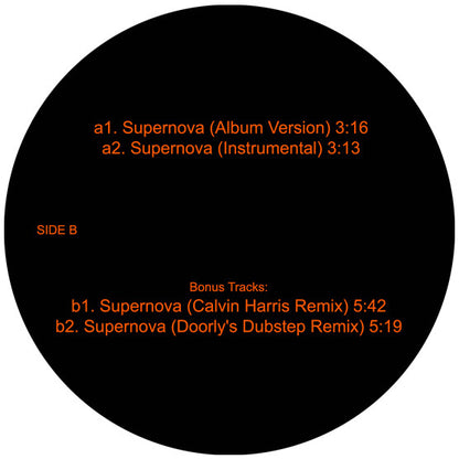 Mr Hudson Featuring Kanye West : Supernova (Remixes) (12")