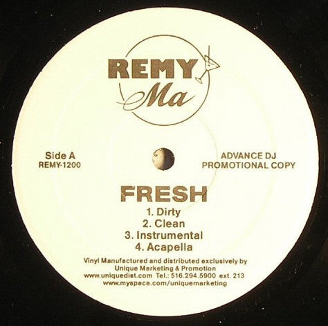 Remy Ma* : Fresh (12", Promo)