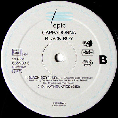 Cappadonna : Black Boy (12")