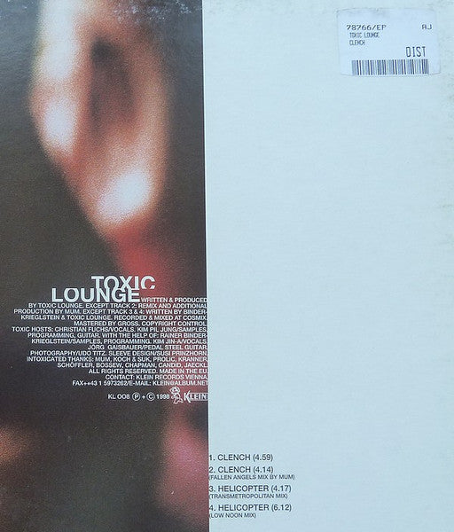 Toxic Lounge : Clench EP (12", EP)