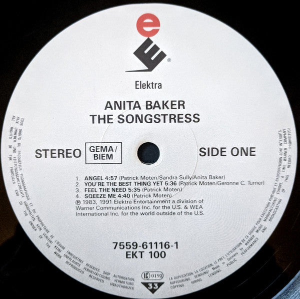 Anita Baker : The Songstress (LP, RE, RM)