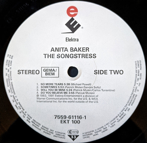 Anita Baker : The Songstress (LP, RE, RM)