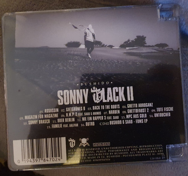 Bushido (2) : Sonny Black II (CD, Album + CD, EP + CD, Album + Blu-ray + Box, Lt)