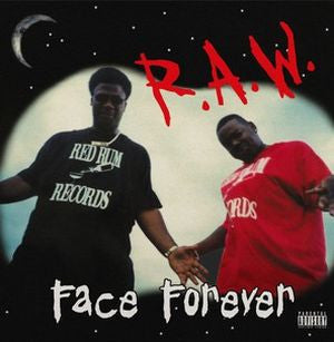 Face Forever : R.A.W (12", EP, Ltd, Num, red)