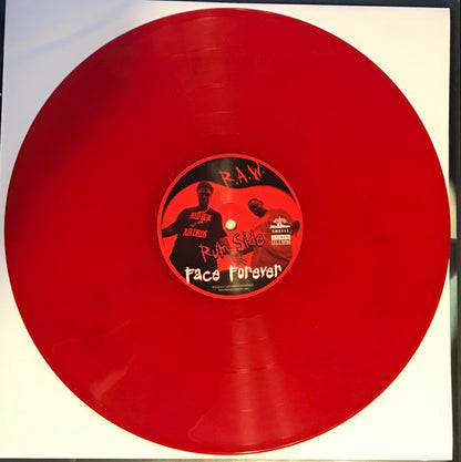 Face Forever : R.A.W (12", EP, Ltd, Num, red)