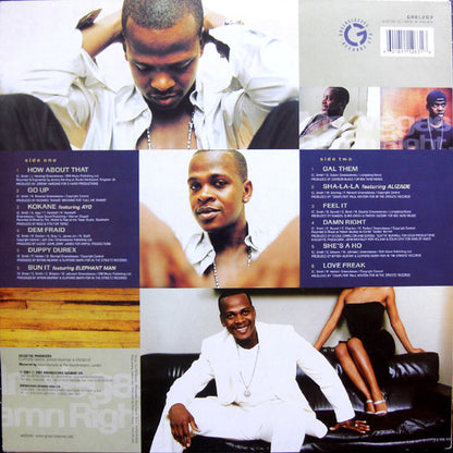 Mr. Vegas : Damn Right (LP, Album)