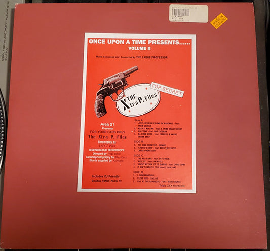 Various : Area 21 Presents For Your Ears Only The Xtra P. Files (2xLP, Comp, Unofficial)