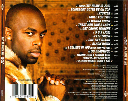 Joe : My Name Is Joe (CD, Album)