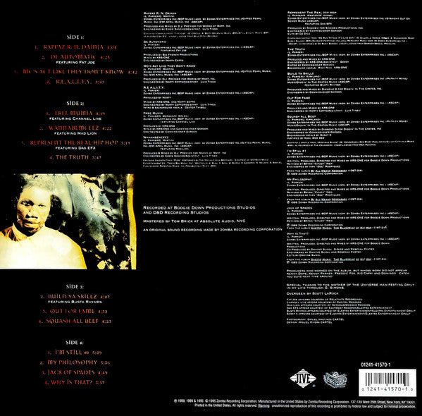 KRS One* : KRS One (2xLP, Album)